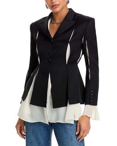 Rokh rokh Split Panel Blazer