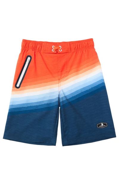 Rokka&Rolla Rokka&Rolla Kids' 4-Way Stretch Swim Trunks with Mesh Lining