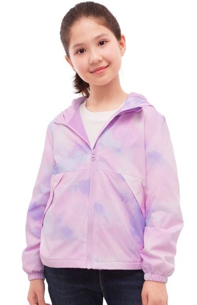 Rokka&Rolla Rokka&Rolla Kids' Lightweight Fleece-Lined Windbreaker
