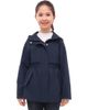 Rokka&Rolla Rokka&Rolla Kids' Trench Coat Hip-Length Hooded Jacket - 1