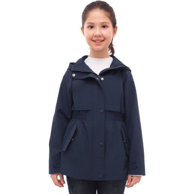 Rokka&Rolla Rokka&Rolla Kids' Trench Coat Hip-Length Hooded Jacket