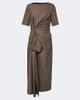 Roksanda Roksanda Caia draped wool midi dress - 1