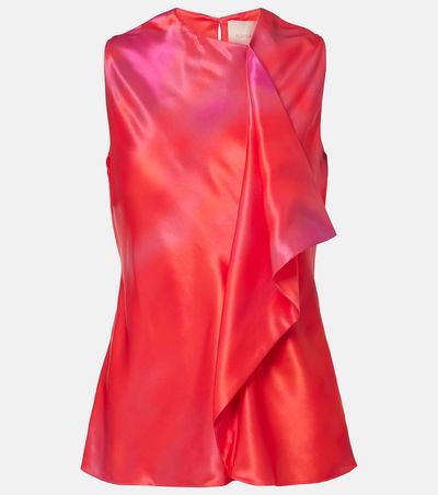Roksanda Roksanda Kiara printed draped top