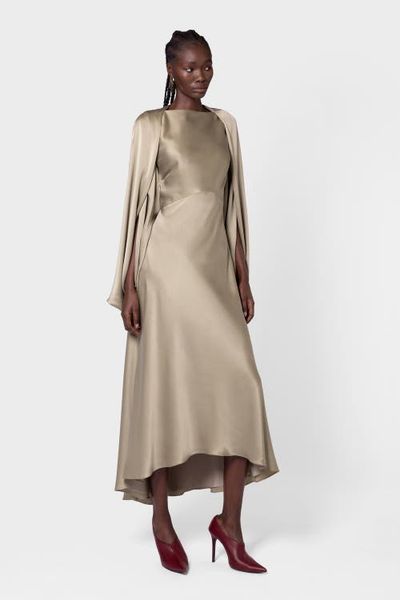 Roksanda Roksanda Koda Brushed Silk Midi Dress