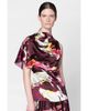 Roksanda Roksanda Nomi Satin Draped One-Shoulder Top - 1