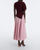 Roksanda Roksanda Oryn draped asymmetric crêpe midi dress - 6