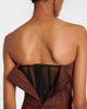 Roksanda Roksanda Shani wool and cotton bustier gown - 3