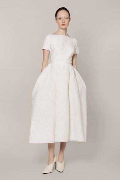 Roksanda Roksanda Vaela Short Sleeve Bridal Dress