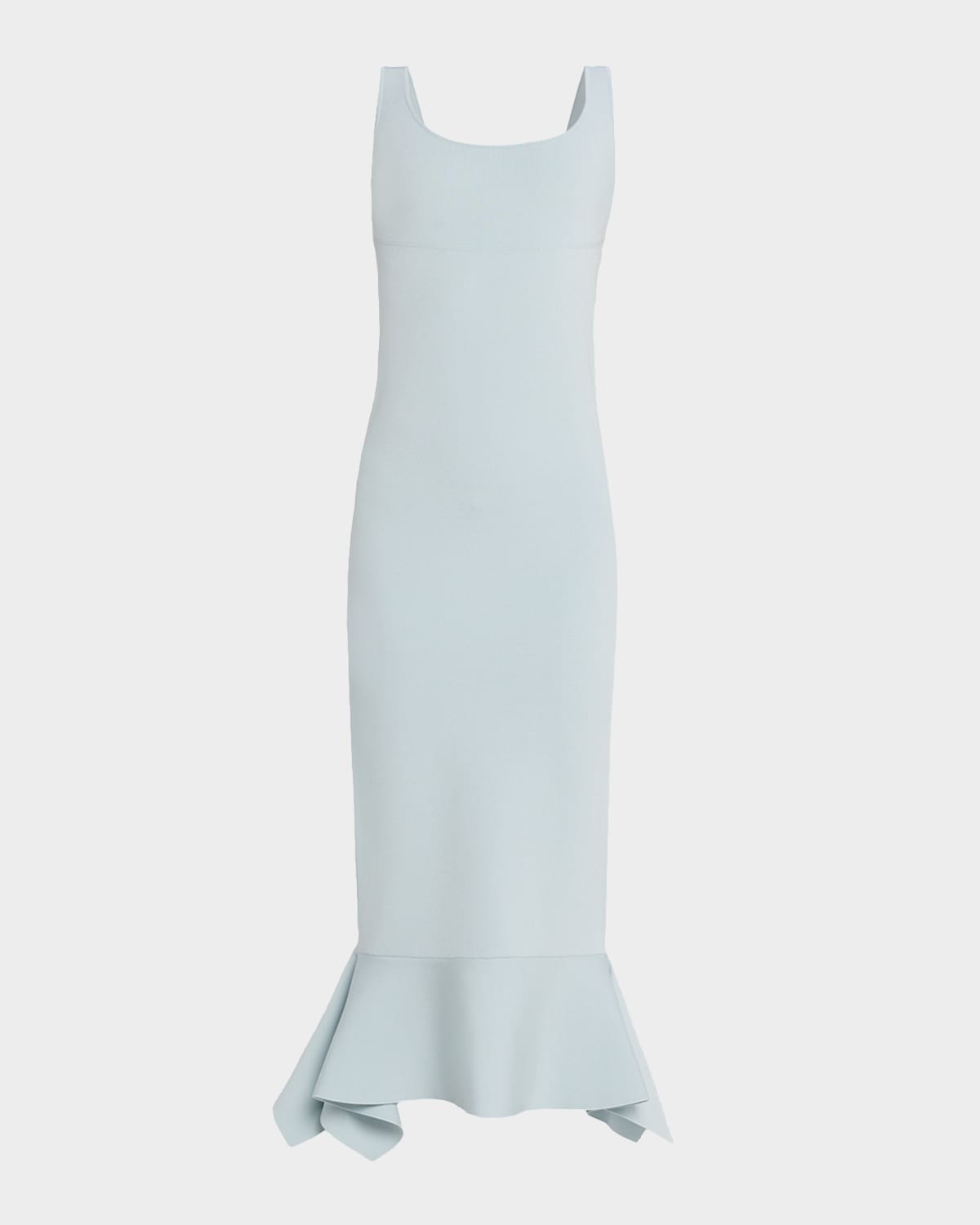 Roland Mouret Fit-And-Flare Knit Midi Dress
