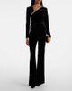 Roland Mouret Roland Mouret Asymmetric embellished velvet top - 2