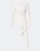 Roland Mouret Roland Mouret Asymmetric off-shoulder crêpe jacket - 1