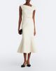Roland Mouret Roland Mouret Belted asymmetric bouclé cocktail dress - 2