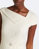 Roland Mouret Roland Mouret Belted asymmetric bouclé cocktail dress - 3