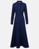 Roland Mouret Roland Mouret Belted crêpe shirt dress - 1
