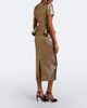 Roland Mouret Roland Mouret Belted peplum cloqué cocktail dress - 6