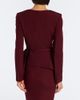Roland Mouret Roland Mouret Belted peplum wool and silk jacket - 5
