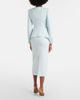Roland Mouret Roland Mouret Caped satin crÃªpe midi skirt - 3