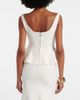 Roland Mouret Roland Mouret CrÃªpe top - 5