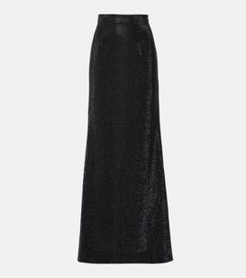 Roland Mouret Roland Mouret Crystal-embellished maxi skirt
