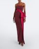 Roland Mouret Roland Mouret Draped crêpe bustier gown - 2