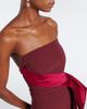 Roland Mouret Roland Mouret Draped crêpe bustier gown - 3
