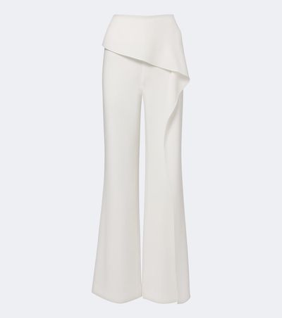 Roland Mouret Roland Mouret Draped flared pants