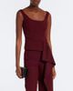 Roland Mouret Roland Mouret Draped wool and silk top - 2