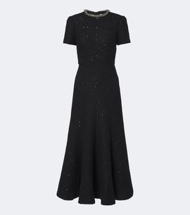 Roland Mouret Roland Mouret Embellished bouclé cocktail dress