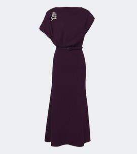 Roland Mouret Roland Mouret Embellished cady cocktail dress