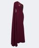 Roland Mouret Roland Mouret Embellished caped one-shoulder gown - 1