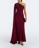 Roland Mouret Roland Mouret Embellished caped one-shoulder gown - 2