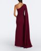 Roland Mouret Roland Mouret Embellished caped one-shoulder gown - 6