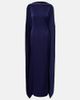 Roland Mouret Roland Mouret Embellished caped satin crêpe gown - 1