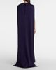 Roland Mouret Roland Mouret Embellished caped satin crêpe gown - 3
