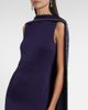 Roland Mouret Roland Mouret Embellished caped satin crêpe gown - 4