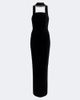 Roland Mouret Roland Mouret Embellished halterneck velvet gown - 1