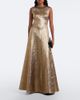 Roland Mouret Roland Mouret Embellished lamé jacquard gown - 2