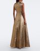 Roland Mouret Roland Mouret Embellished lamé jacquard gown - 5
