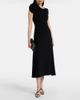 Roland Mouret Roland Mouret Floral-appliqué crêpe midi dress - 2