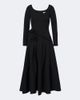 Roland Mouret Roland Mouret Floral-appliqué wool and silk midi dress - 1