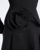Roland Mouret Roland Mouret Floral-appliqué wool and silk midi dress - 4