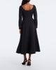 Roland Mouret Roland Mouret Floral-appliqué wool and silk midi dress - 6
