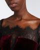 Roland Mouret Roland Mouret Lace-trimmed velvet gown - 3