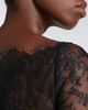 Roland Mouret Roland Mouret Lace-trimmed velvet gown - 7