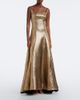Roland Mouret Roland Mouret Lamé jacquard gown - 2