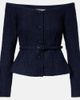 Roland Mouret Roland Mouret Off-shoulder bouclÃ© top - 1