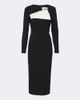 Roland Mouret Roland Mouret Paneled crêpe cocktail dress - 1