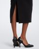 Roland Mouret Roland Mouret Paneled crêpe cocktail dress - 4