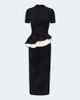 Roland Mouret Roland Mouret Paneled peplum cocktail dress - 1