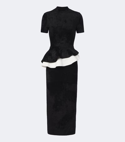 Roland Mouret Roland Mouret Paneled peplum cocktail dress